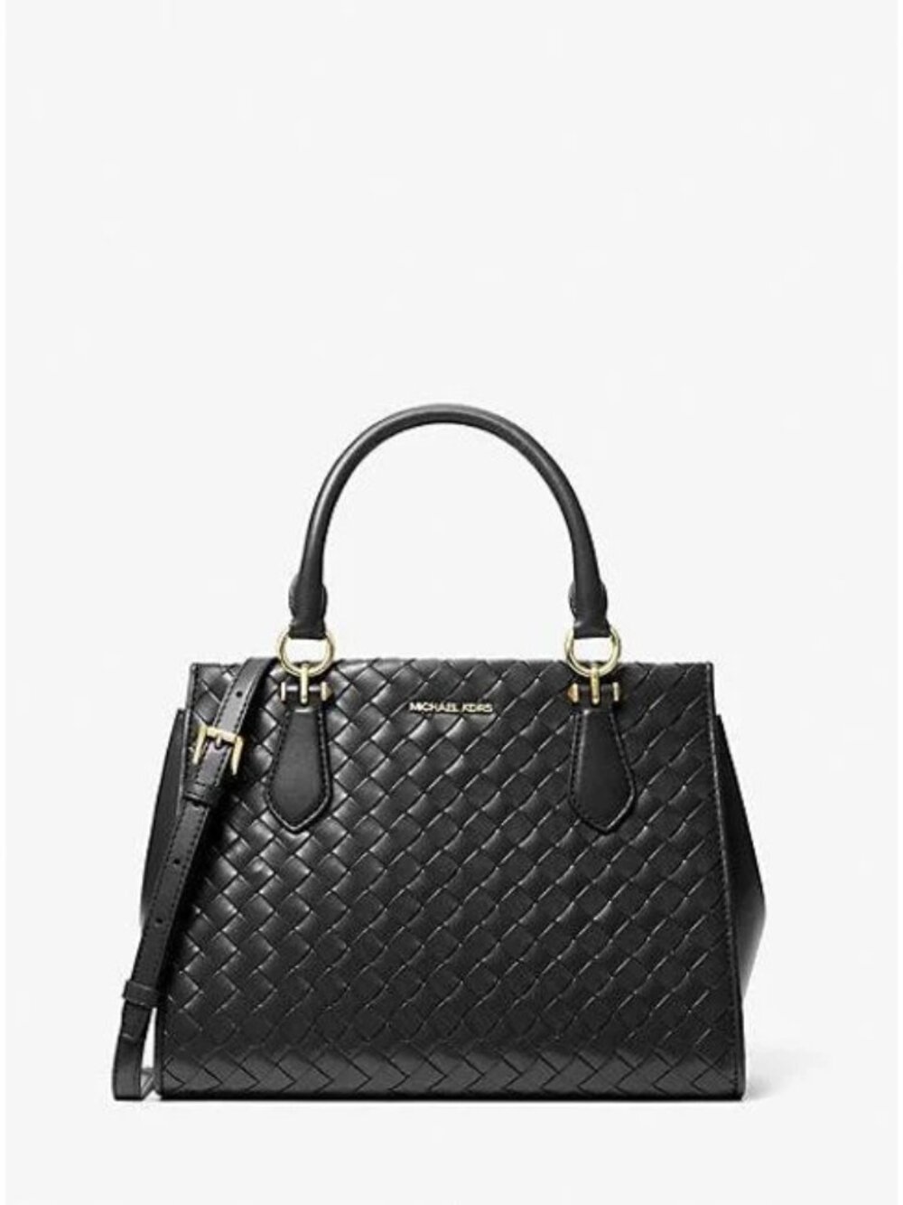 Michael Kors Marilyn Medium Woven Satchel - NWT